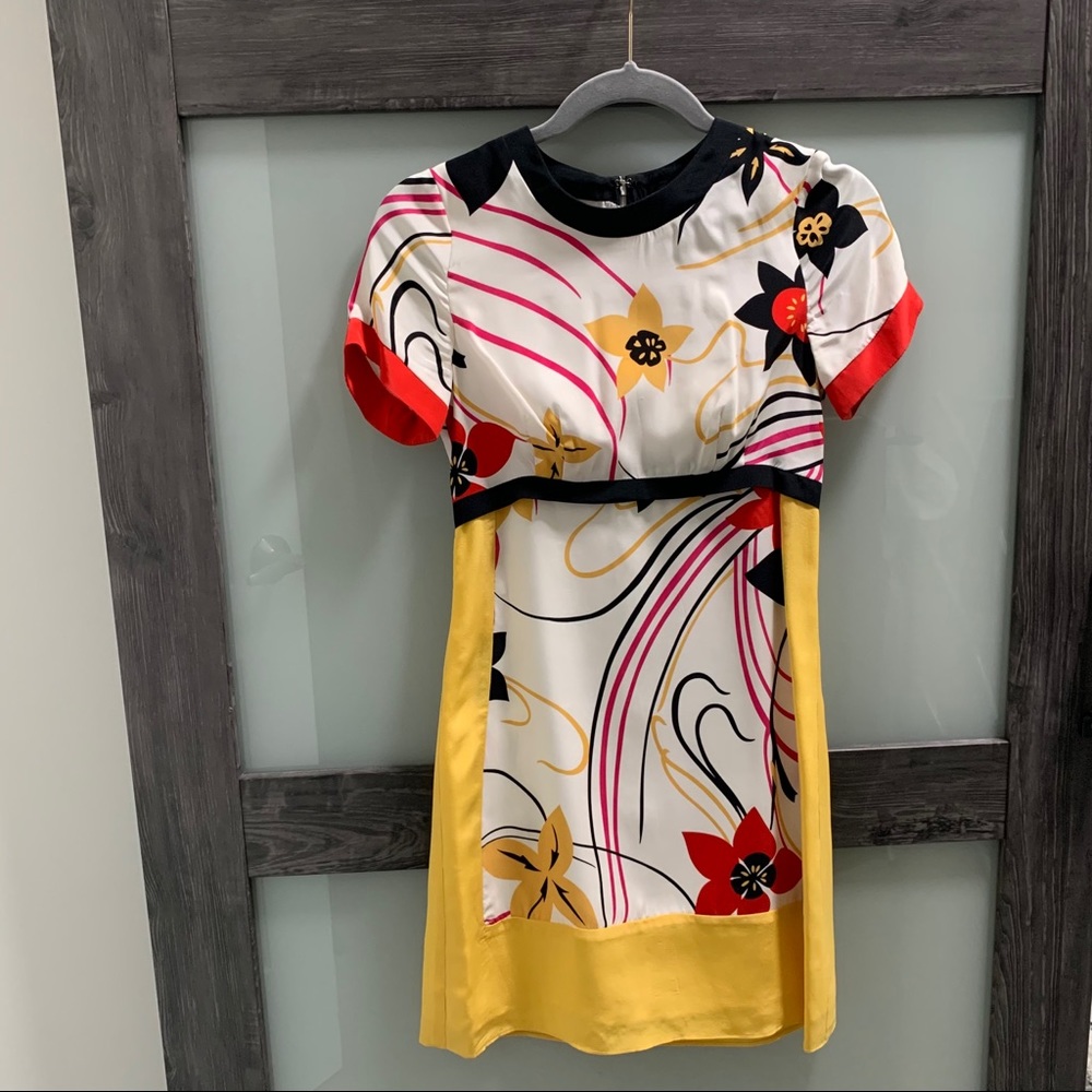 100% Silk, ABS Collection by Allen Schwartz dress